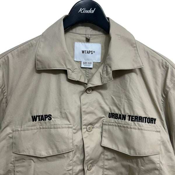 WTAPS(ダブルタップス) BUDS SS COTTON TWILL SHIRTバッズ半袖