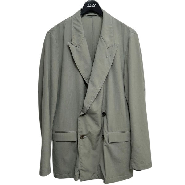 YOKE(ヨーク) 25SSWOOL TROPICAL DOUBLE BREASTED JACKETウール