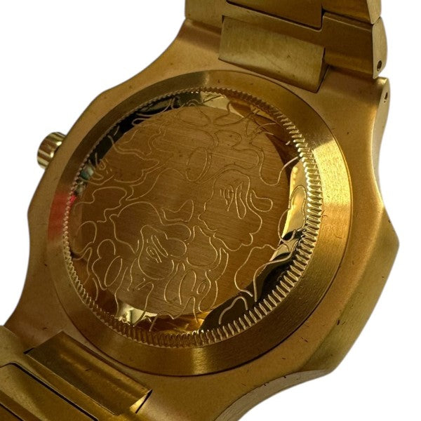山さま専用BAPEX 【注コマ芯不足】　自動巻き腕時計 ゴールド/ブラック ラグジュアリーなTYPE 6 BAPEX®が登場。 | bape.com
