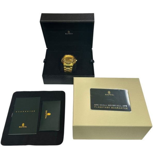 A BATHING APE(アベイシングエイプ) TYPE 10 BAPEX M腕時計