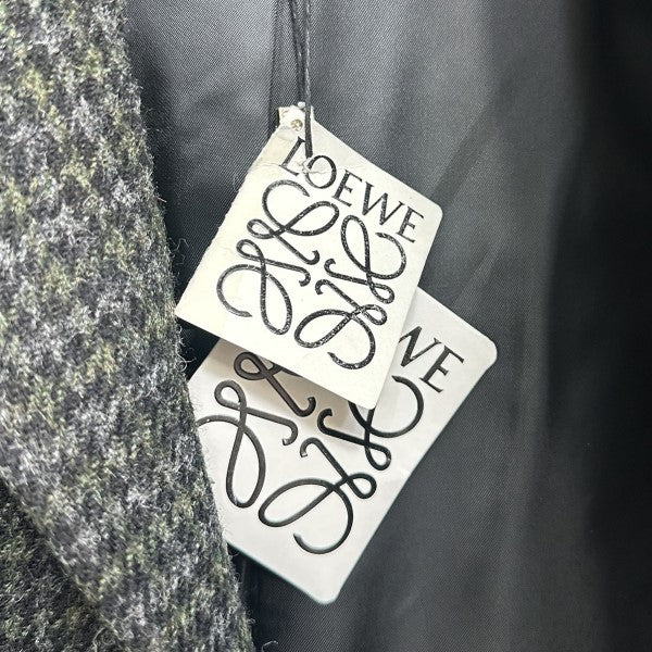 正規品 LOEWE ロエベ アルパカ ニット コート ジャケット ロエベ LOEWE ワッペンデザイントレンチコート の買取価格実績
