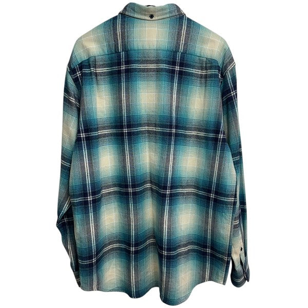 Supreme 23SSShadow Plaod Flannel Shirtシャドーチェックフランネルシャツ 古着・中古-2枚目のアイテム画像