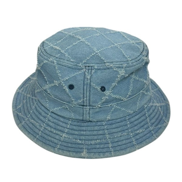 Supreme(シュプリーム) 23AWPunched Denim Crusher Washed Indigoロゴ 