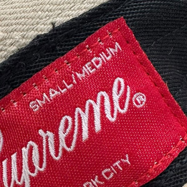 Supreme(シュプリーム) 23AWPunched Denim Crusher Dyed Beige