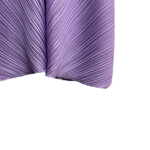 プリーツプリーズ PLEATS PLEASE MELLOW PLEATS プリーツチュニック PP43JT282 LIGHT PURPLE サイズ：3 PLEATS PLEASE(プリーツプリーズ) MELLOW PLEATS プリーツ