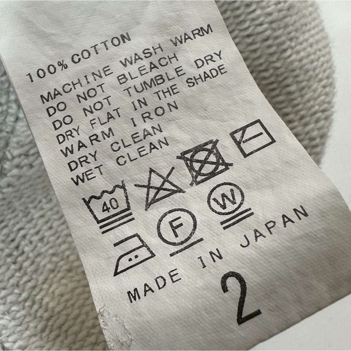 FOLL 24AWmax heavy sweatpantsスウェットパンツ 古着・中古-4枚目のアイテム画像