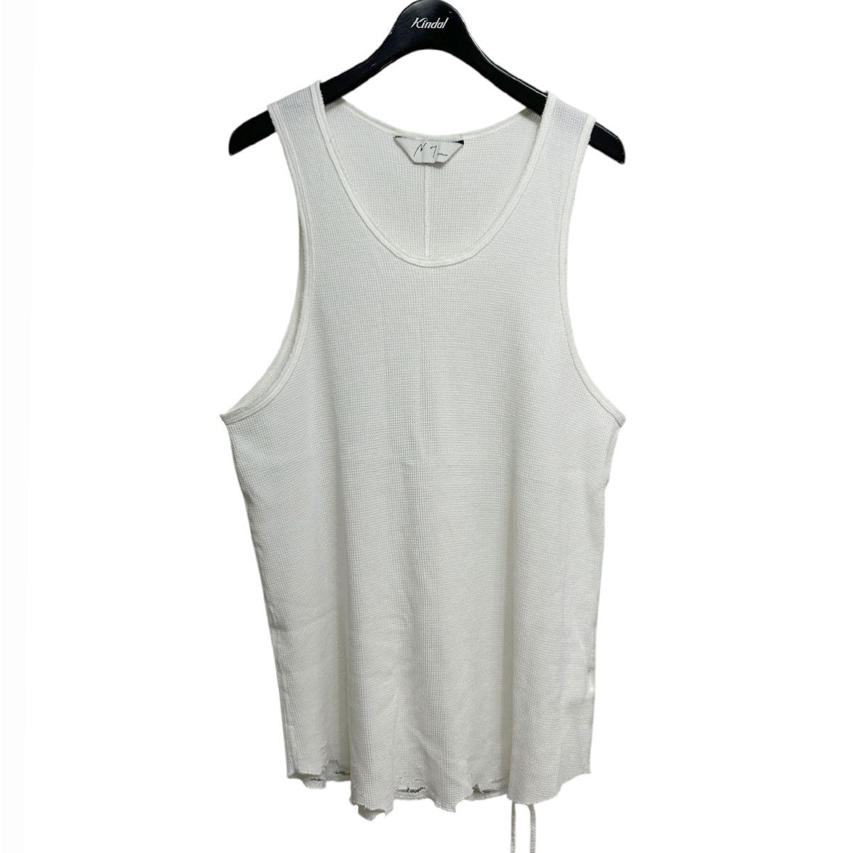 【新品未使用】ANCELLM ダメージワッフル タンクトップ DAMAGE WAFFLE TANKTOP(WHITE) – ANCELLM