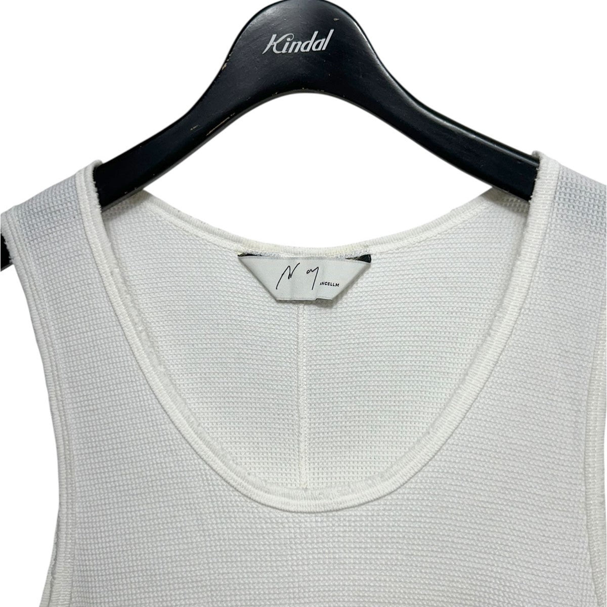 ANCELLM(アンセルム) 24SSDAMAGE WAFFLE TANK TOPダメージ加工