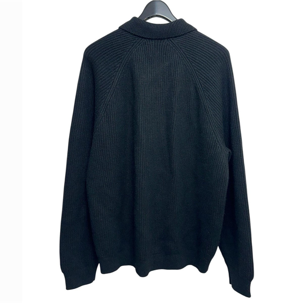 24AW シュプリーム　ワッフル　セーター　スモールボックスロゴ　ブラック　L ワッフルスモールボックスロゴニット 24AW | SUPREME
