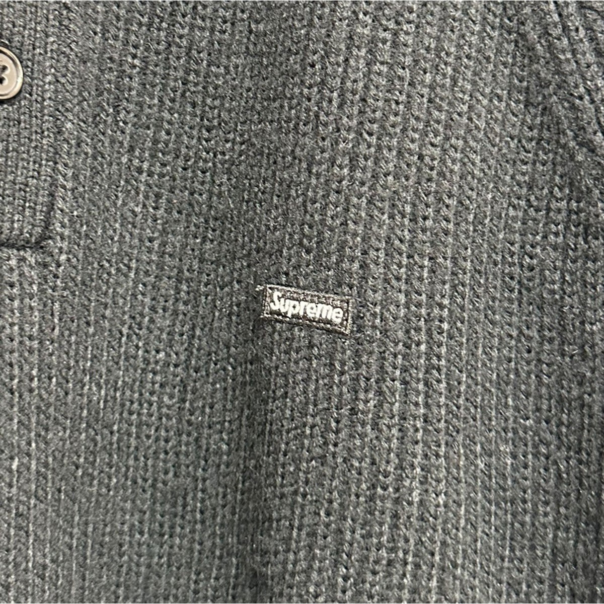 Supreme 24AWSmall Box Polo Sweaterスモールボックスロゴポロセーター 古着・中古-4枚目のアイテム画像