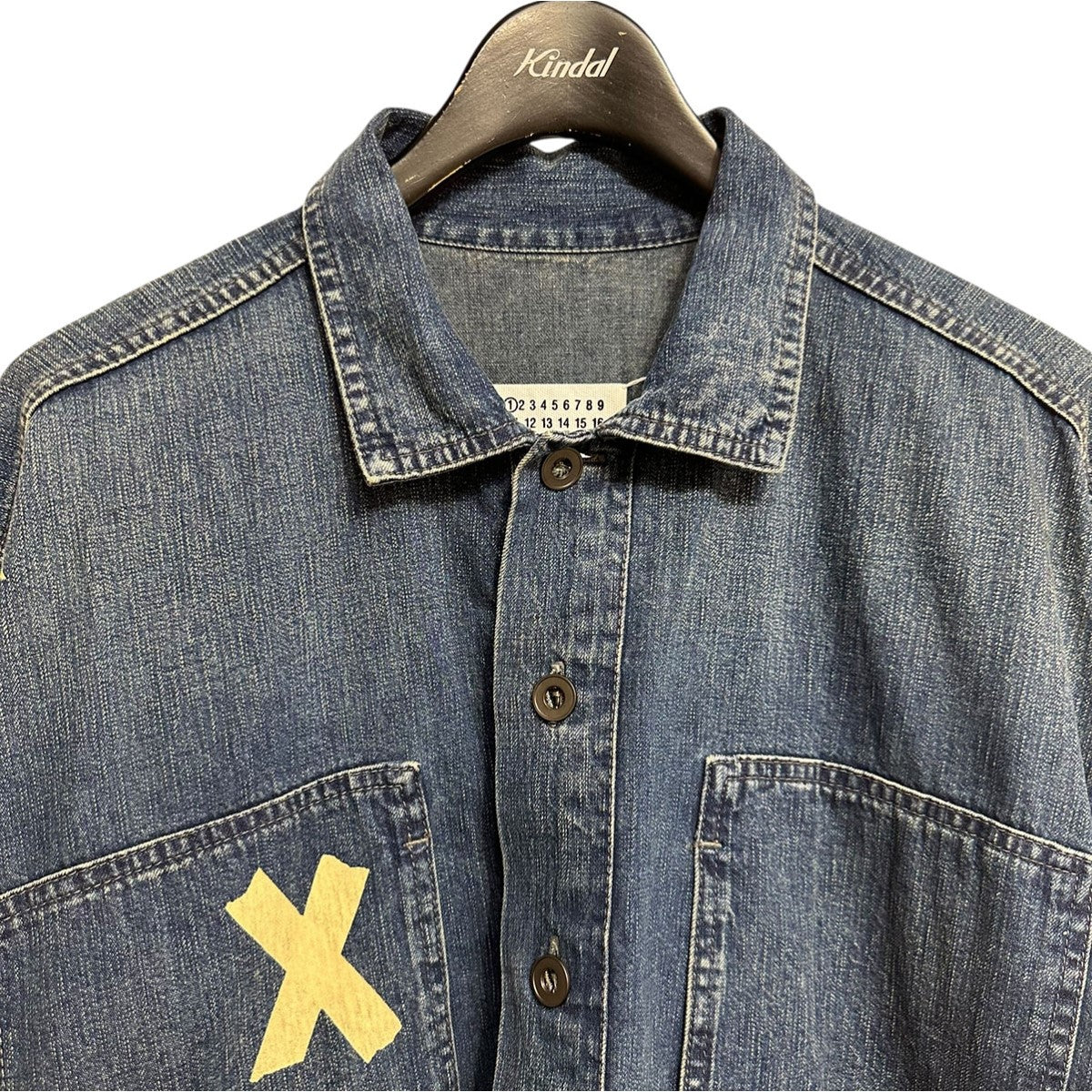 Maison Margiela （メゾンマルジェラ）24SS ペイントデニム Maison Margiela｜ペイントデニムプルオーバー