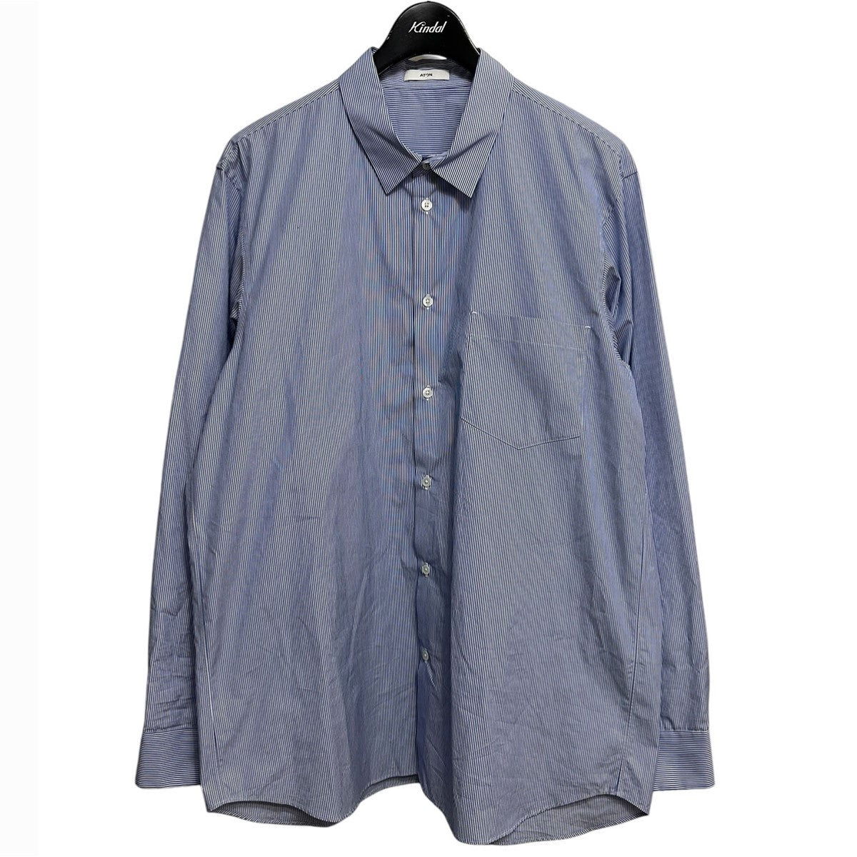 Schott　パンツ　34　ネイビー　ストライプ Schott(ショット) ストライプデニムパンツOLD HICKORY DENIM