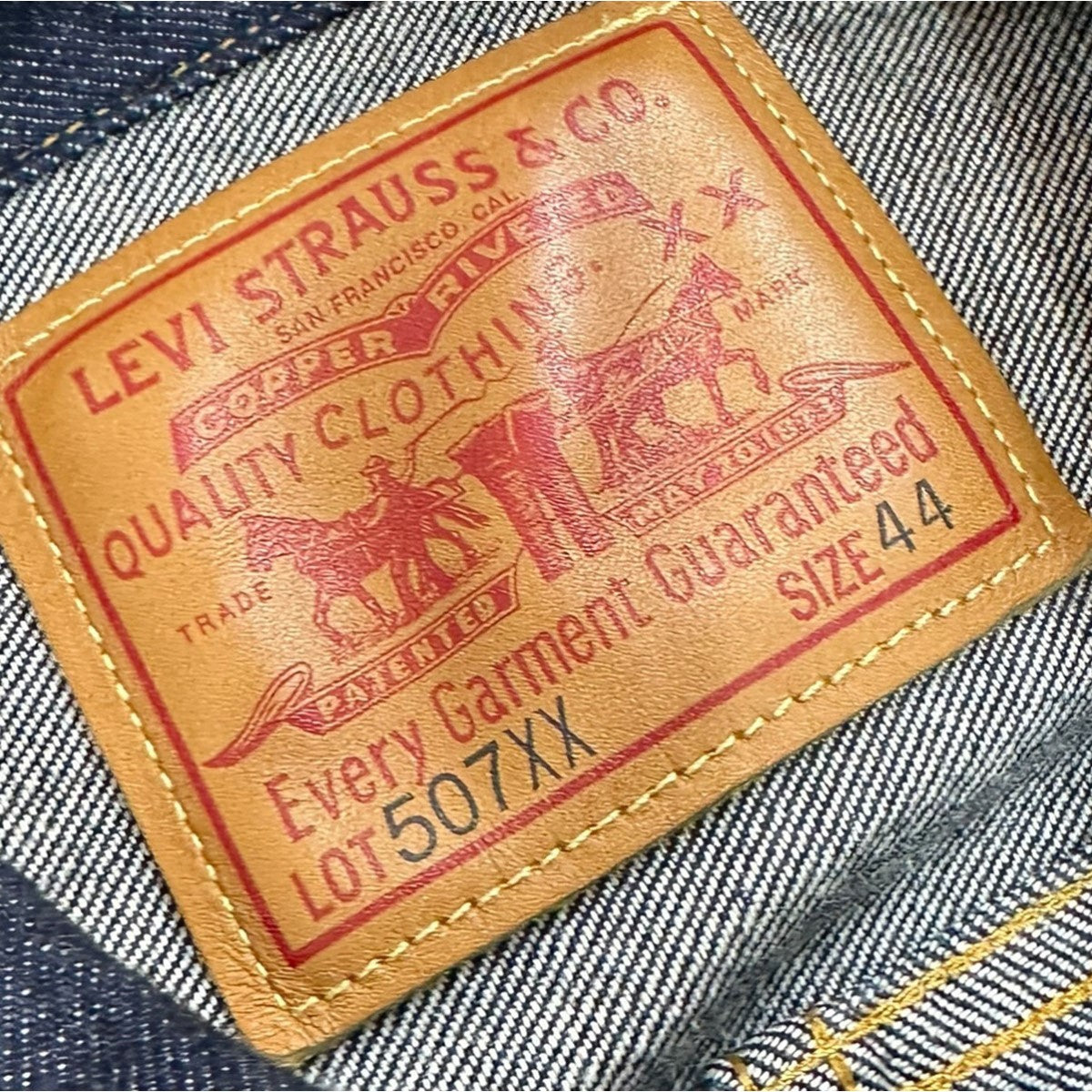 LEVI'S(リーバイス) 507xx 2nd 復刻デニムジャケットPC9-70507