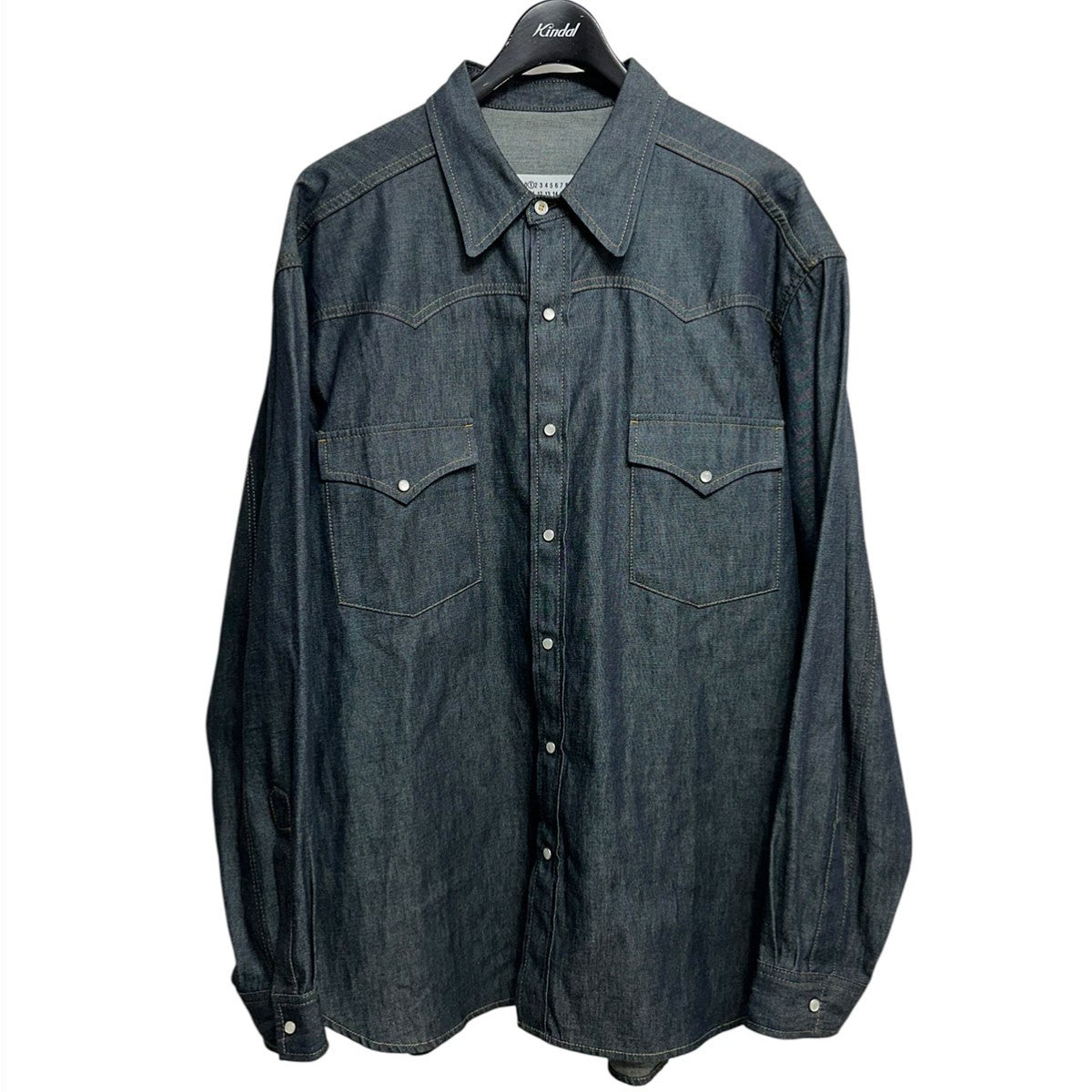 Maison Margiela 24SSコットンデニムウエスタンシャツS50DT0015 古着・中古-1枚目のアイテム画像