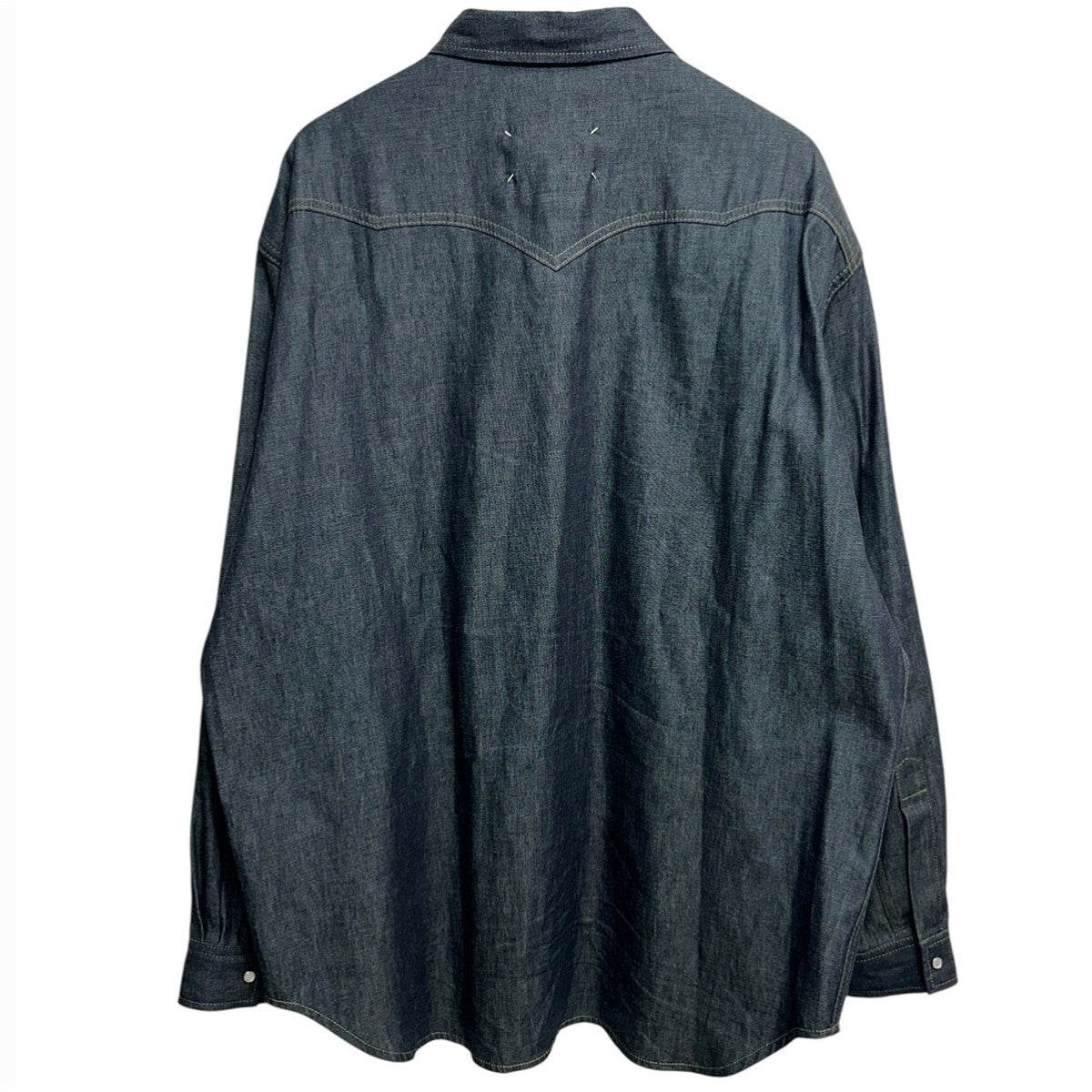 Maison Margiela 24SSコットンデニムウエスタンシャツS50DT0015 古着・中古-2枚目のアイテム画像