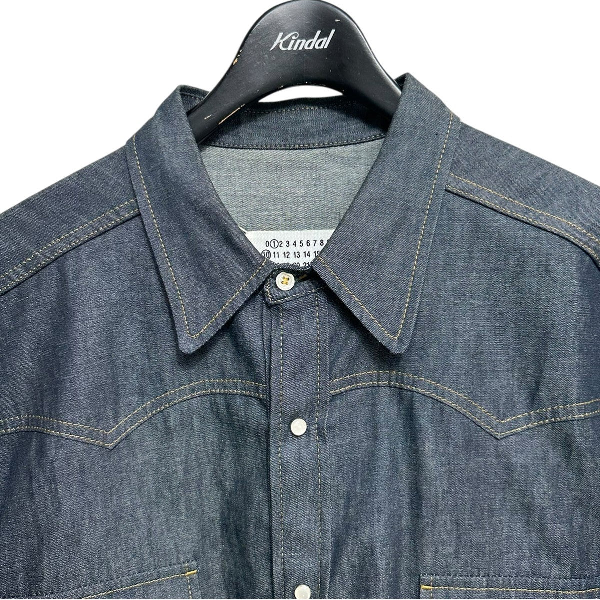 Maison Margiela 24SSコットンデニムウエスタンシャツS50DT0015 古着・中古-3枚目のアイテム画像