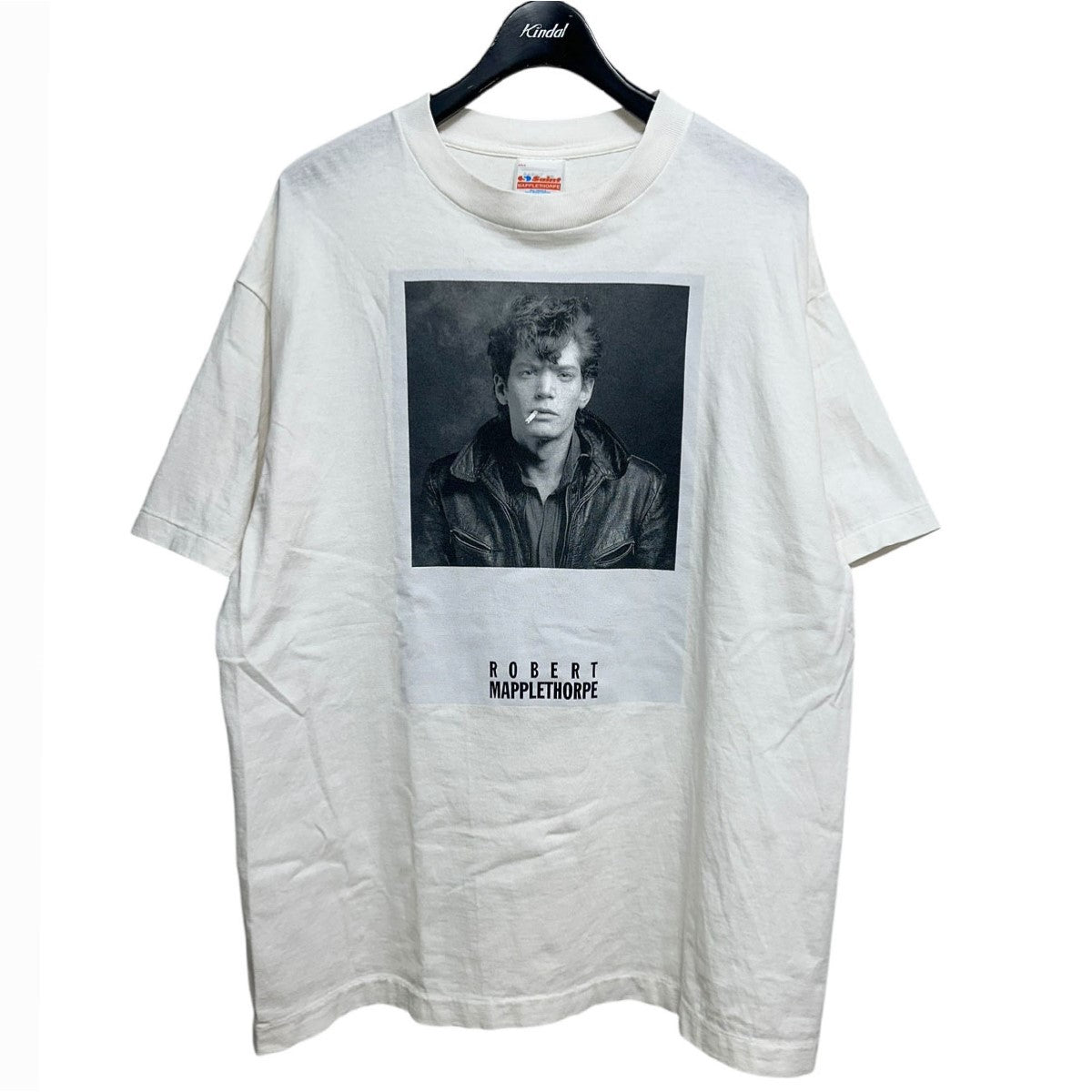 SAINT MICHAEL 25SSRobert Mapplethorpe MT SS TEE PORTRAITフォトプリントTシャツSM-HR8-0000-C16 古着・中古-1枚目のアイテム画像