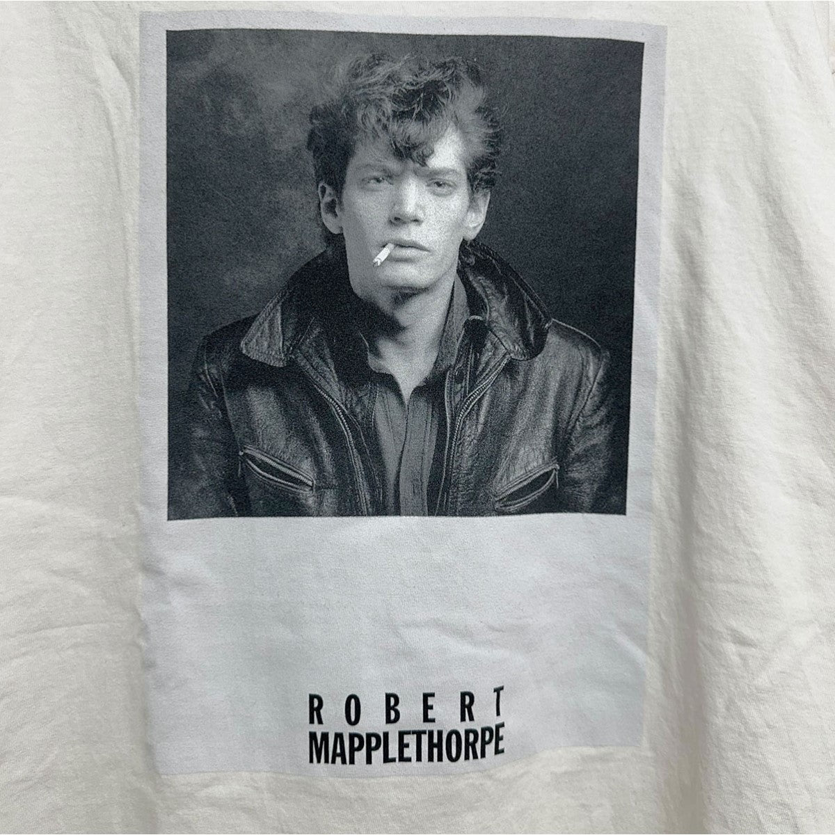 SAINT MICHAEL 25SSRobert Mapplethorpe MT SS TEE PORTRAITフォトプリントTシャツSM-HR8-0000-C16 古着・中古-4枚目のアイテム画像