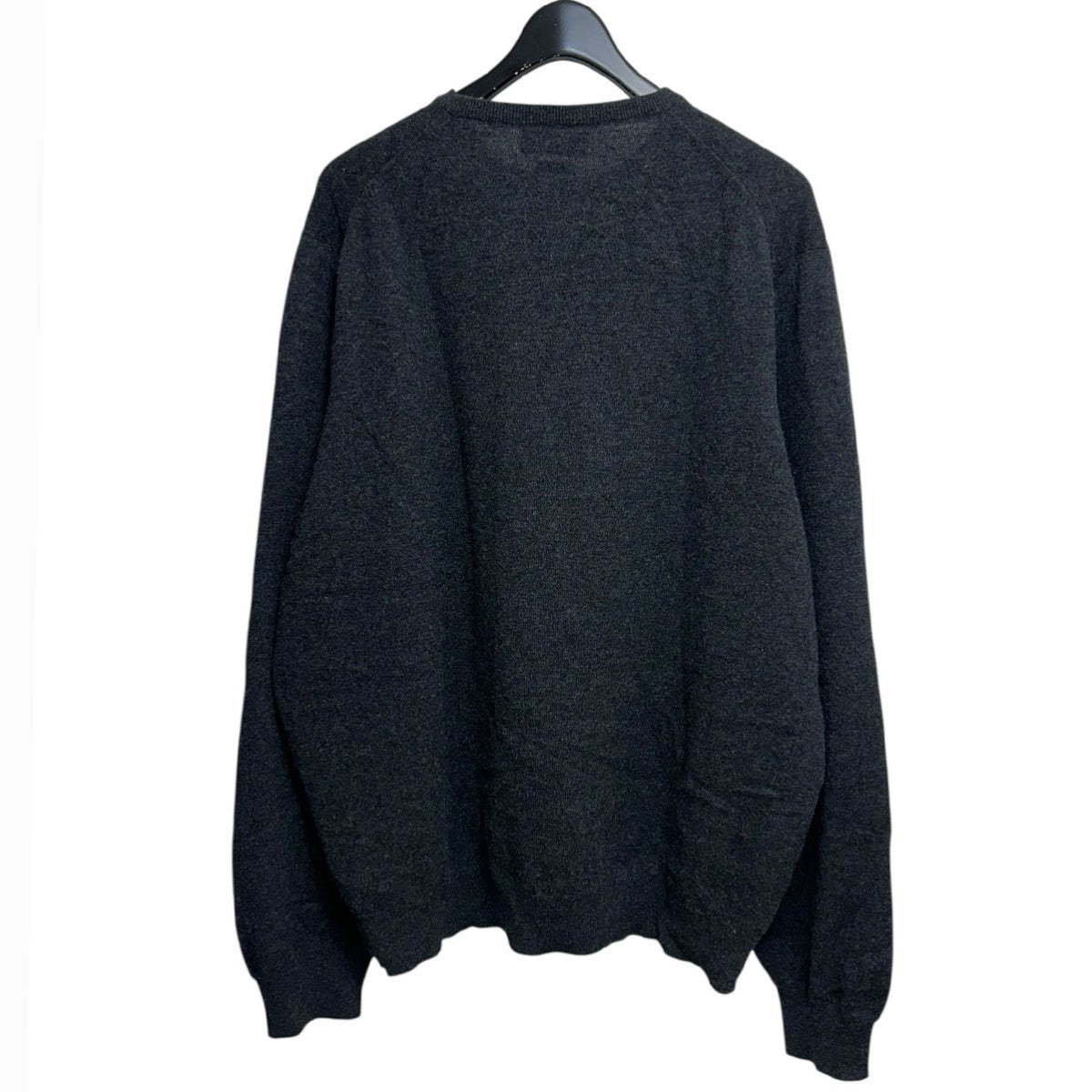 COMOLI コモリ　Scott&Charters カシミヤ　ニット　チャコール 8071000158925_2.jpg?v=