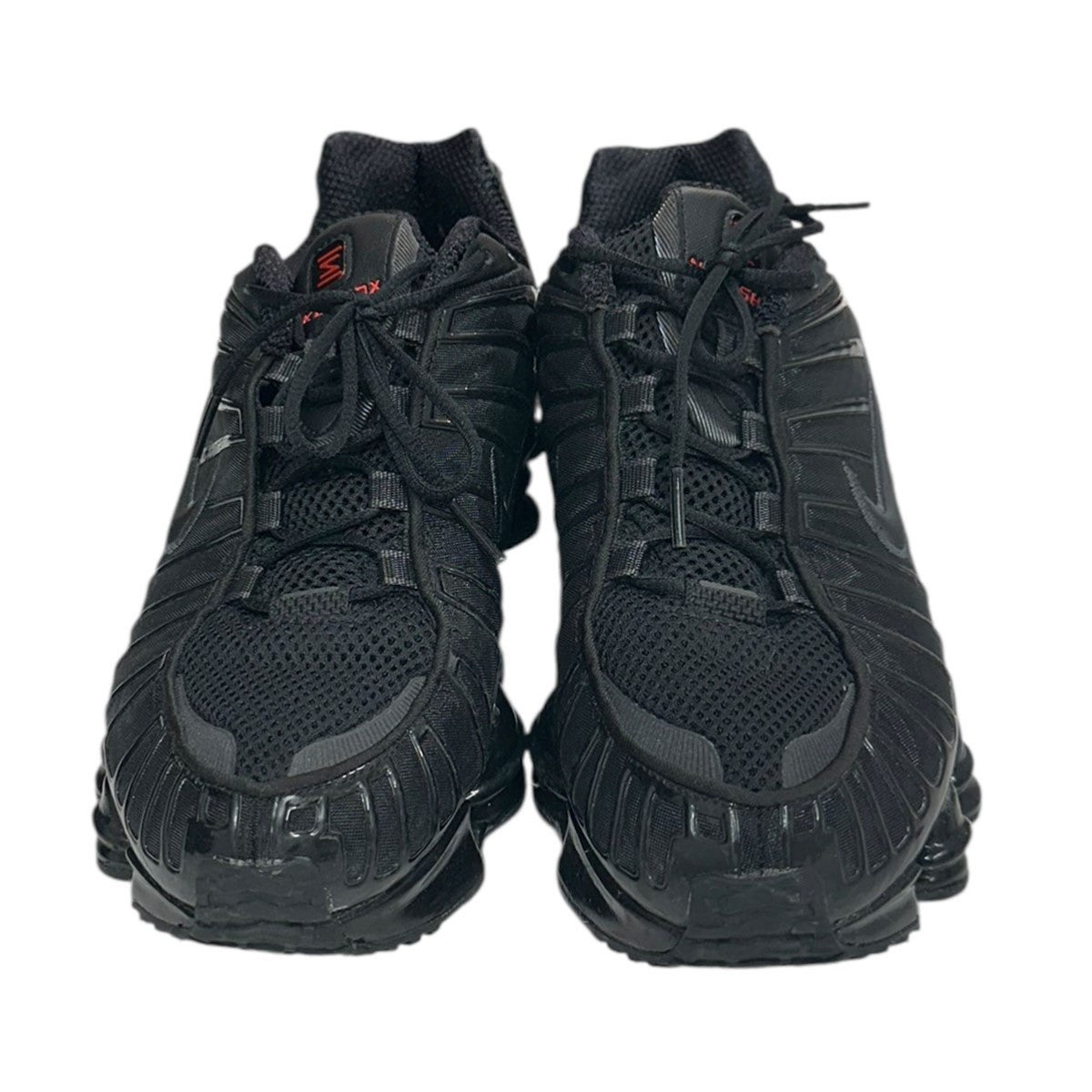 NIKE★シャンスTL W NIKE W SHOX TL BLACK/BLACK-MTLC HEMATITE-MAX ORANGE（ナイキ