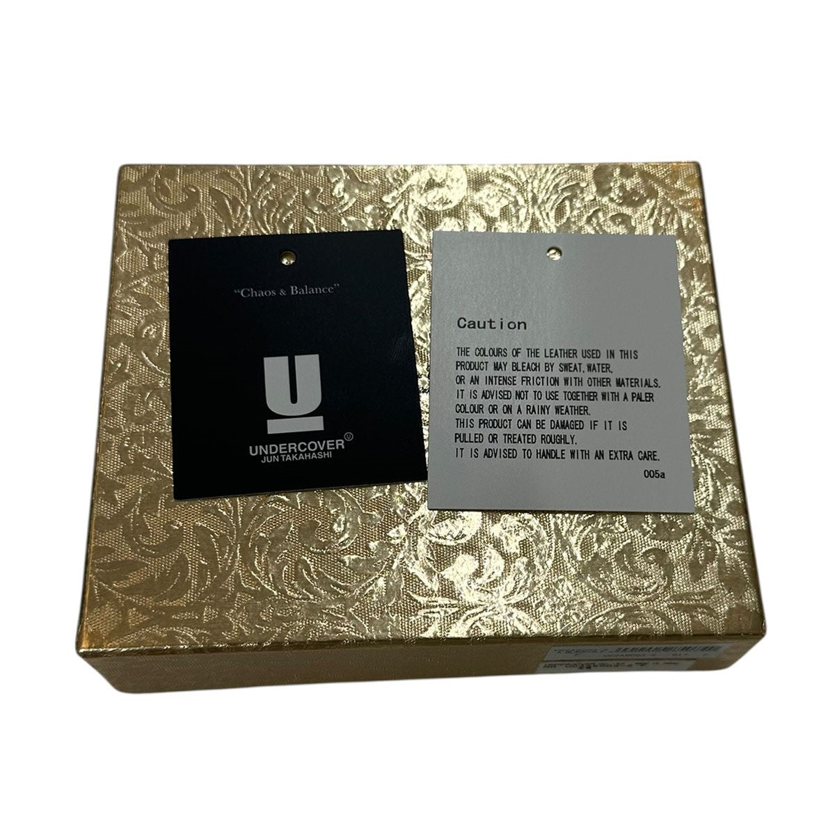 UNDERCOVER(アンダーカバー) 型押しレザーミニウォレット