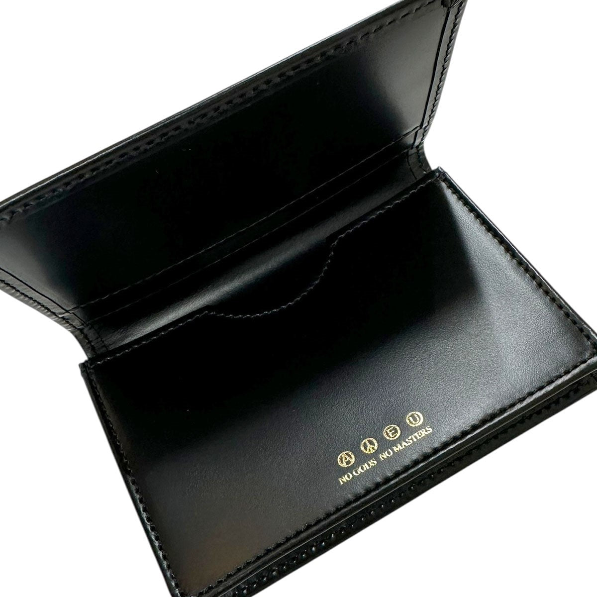 UNDERCOVER(アンダーカバー) ガラスレザーカードケースUC2D9C04