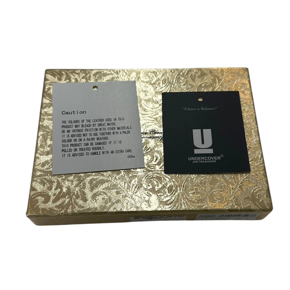 【専用】 ★アンダーカバー undercover 未使用　ケース★ UNDERCOVER(アンダーカバー) ガラスレザーカードケースUC2D9C04