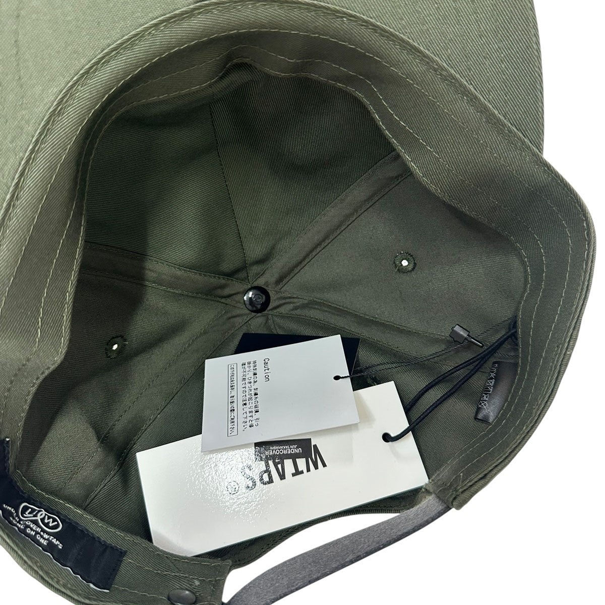 UNDERCOVER×WTAPS T-6M／CAP／CTPL．TWILL．キャップUC2E9H01
