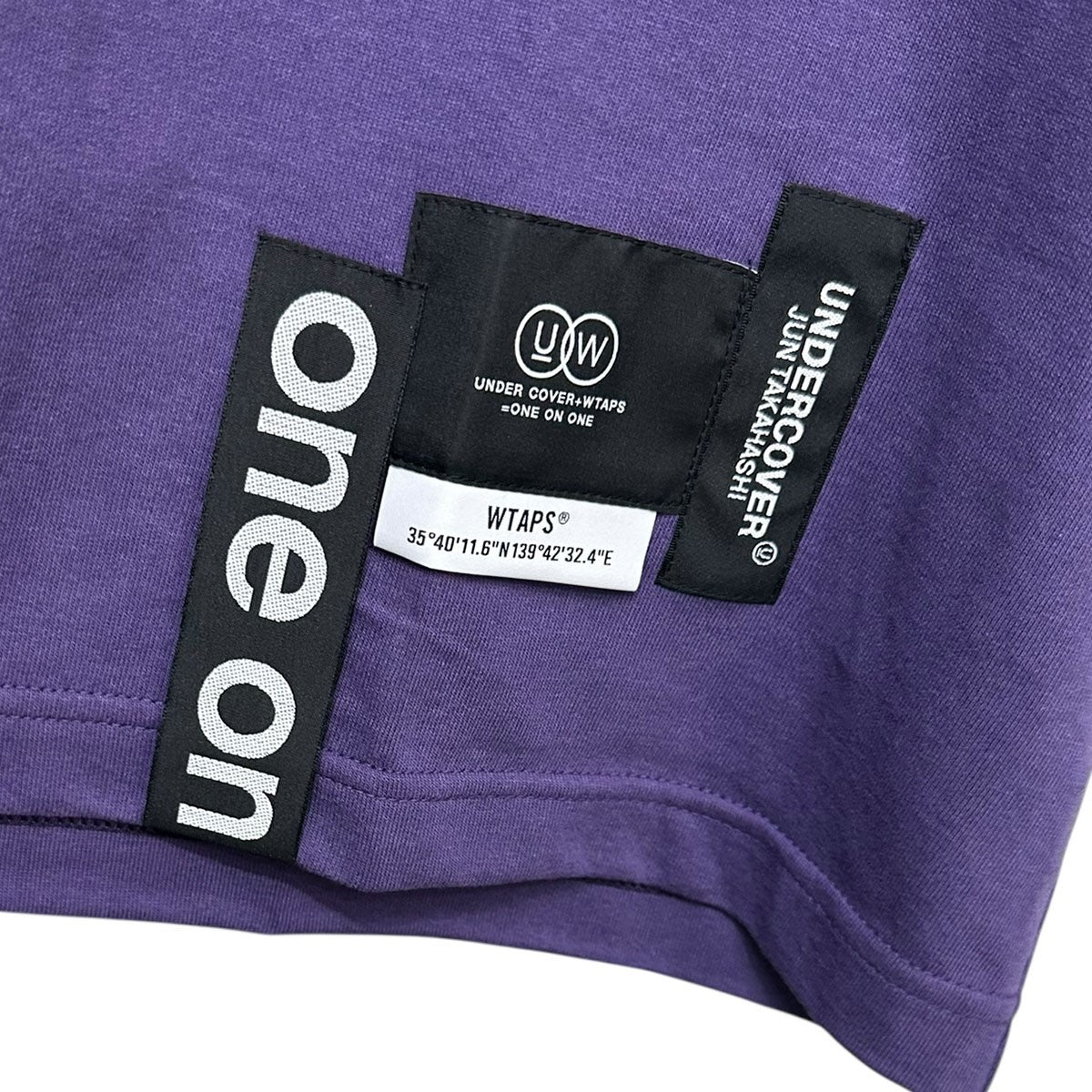UNDERCOVER×WTAPS 25SSMaai／SS／Cotton七人の侍プリントパッチTシャツ