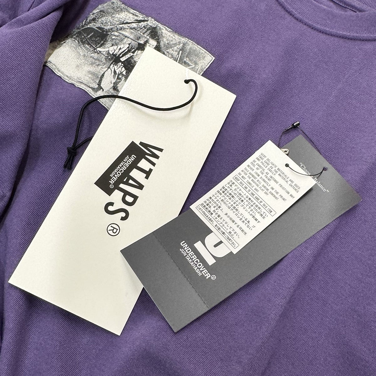 UNDERCOVER×WTAPS 25SSMaai／SS／Cotton七人の侍プリントパッチTシャツUC2E9802-3/251ZUUCD-CSM04S 古着・中古-7枚目のアイテム画像