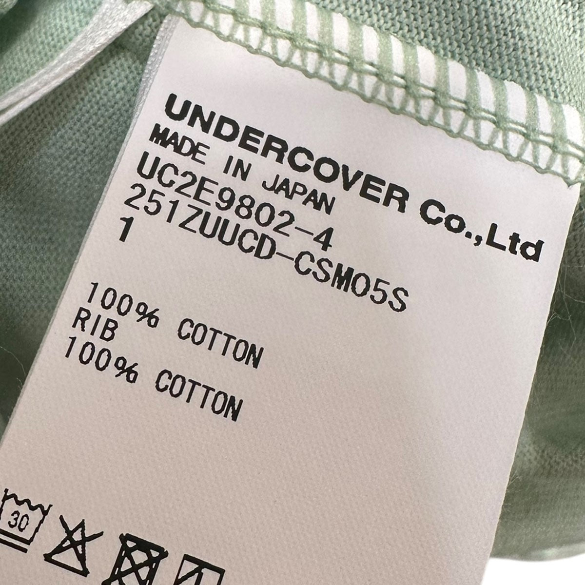 UNDERCOVER×WTAPS 25SSThe One／SS／Cotton七人の侍プリントTシャツUC2E9802-4/251ZUUCD-CSM05S 古着・中古-9枚目のアイテム画像