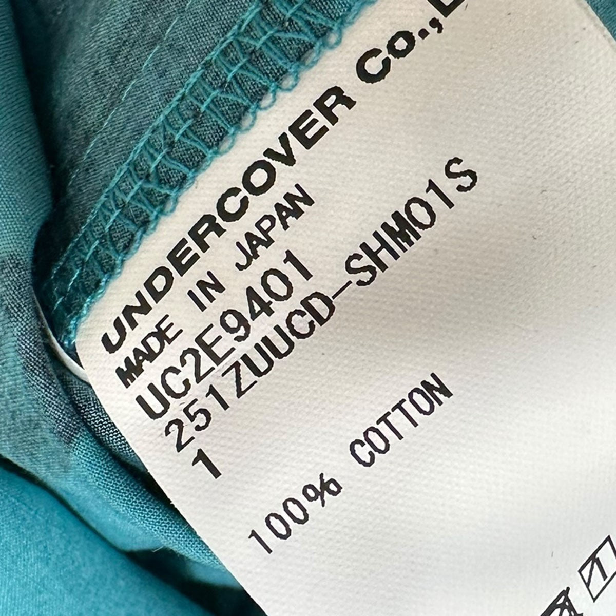 UNDERCOVER×WTAPS 25SSTXT／SS／COTTON．BROADCLOTH．TEXTILE．七人の侍プリント半袖シャツUC2E9401/251ZUUCD-SHM01S 古着・中古-7枚目のアイテム画像
