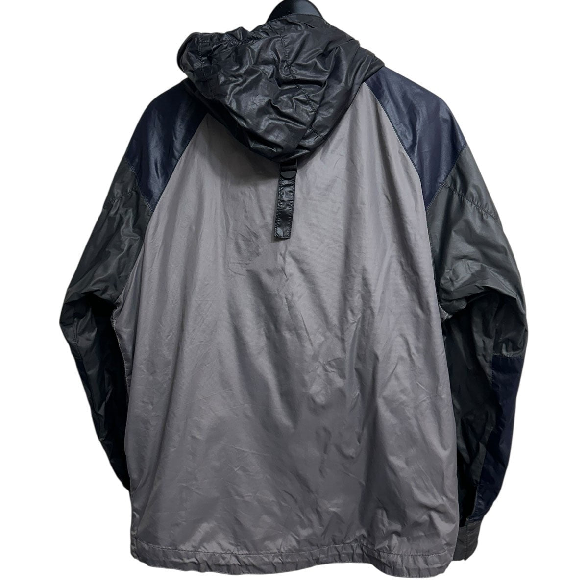 レア 美品 90s usa製 ワイルドシングス ナイロンジャケット フード付 WILDTHINGS - ワイルドシングス USA製 ロゴ刺繍 ナイロン