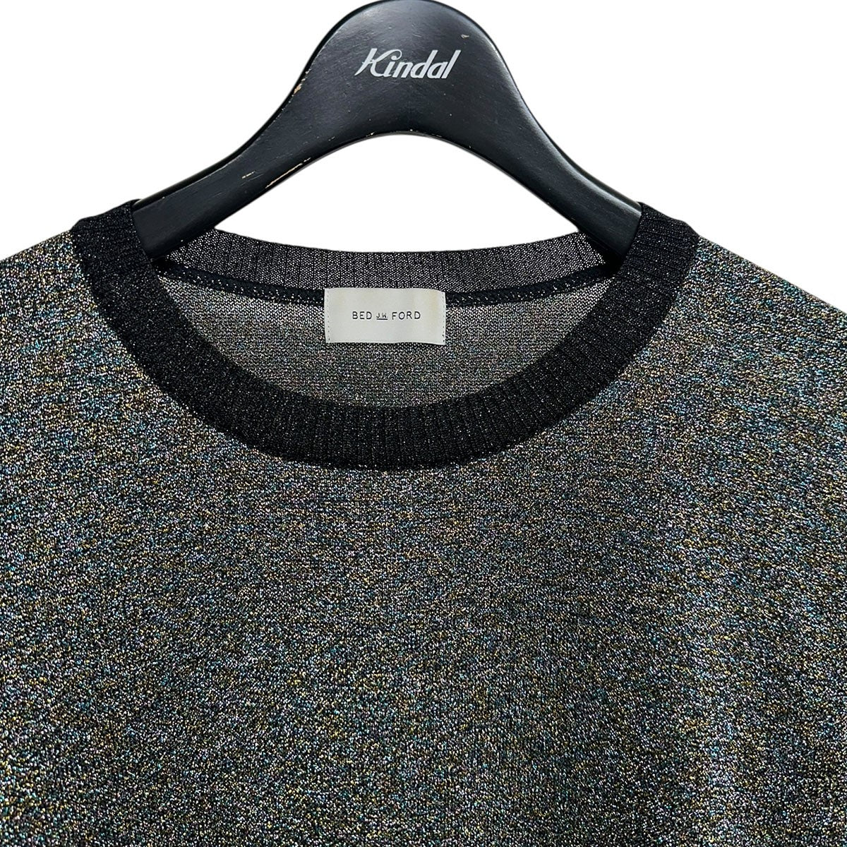 BED J．W． FORD(ベッドフォード) 23SSTrim Knitting T-shirts 