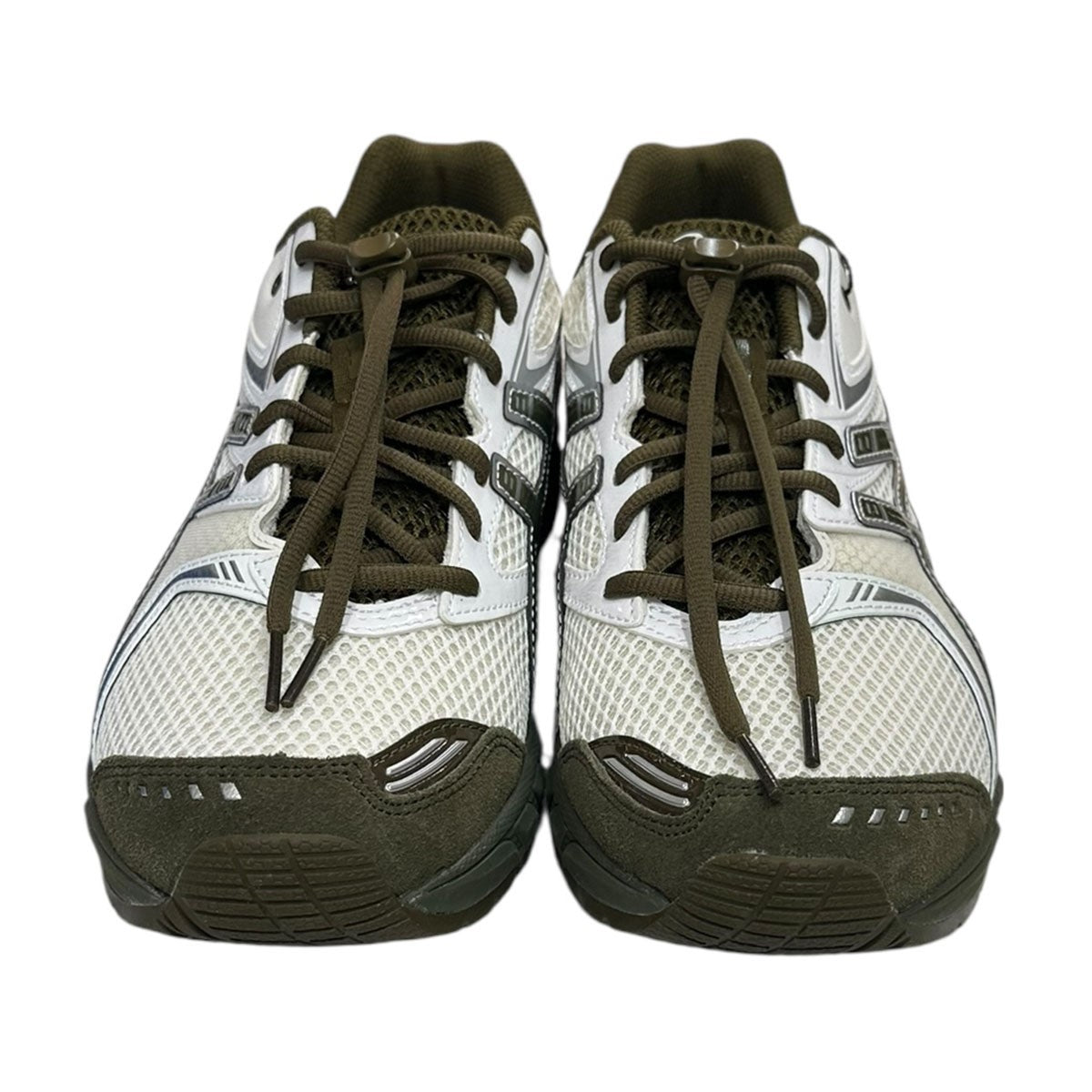asics GEL-DS TRAINER 14 Temptation Vacation CREAM／OLIVE CANVASゲル-ディーエス トレーナー 14 テンプテーション バケーション 古着・中古-2枚目のアイテム画像