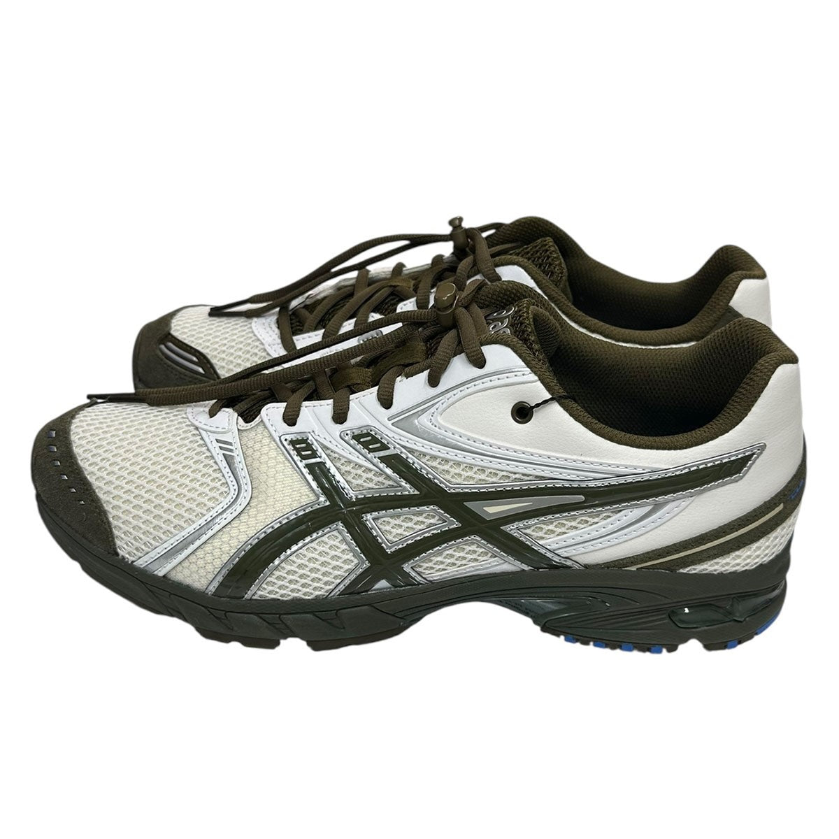 asics GEL-DS TRAINER 14 Temptation Vacation CREAM／OLIVE CANVASゲル-ディーエス トレーナー 14 テンプテーション バケーション 古着・中古-3枚目のアイテム画像