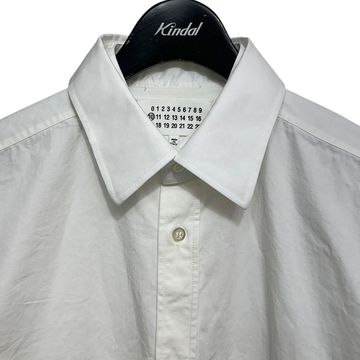 Maison Margiela(メゾンマルジェラ) 20AWプレーンダブルカラーシャツ