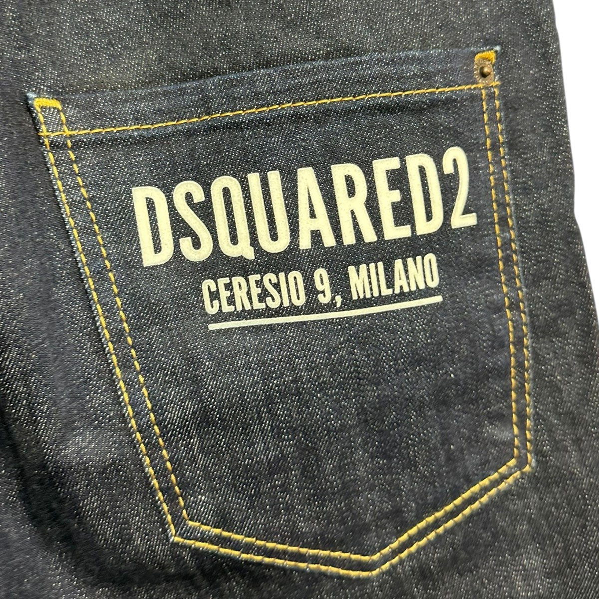 DSQUARED2 22AWSkater Jeanスケーター スリム テーパード デニムパンツS74LB1198 古着・中古-4枚目のアイテム画像