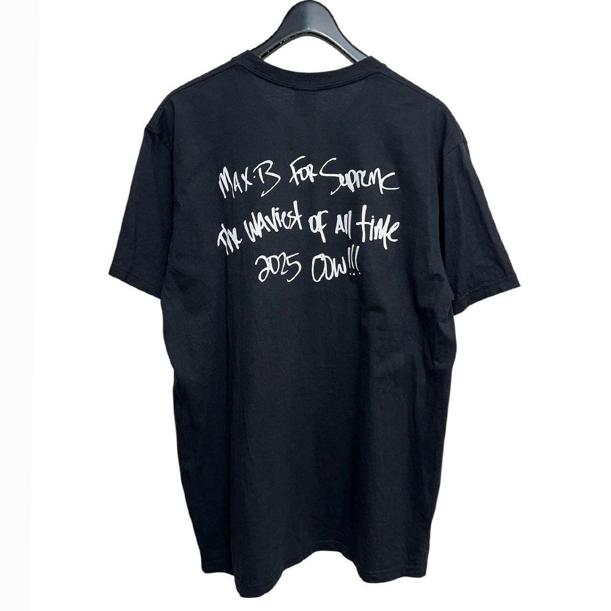 25SSMAX B TEEマックス BプリントTシャツ