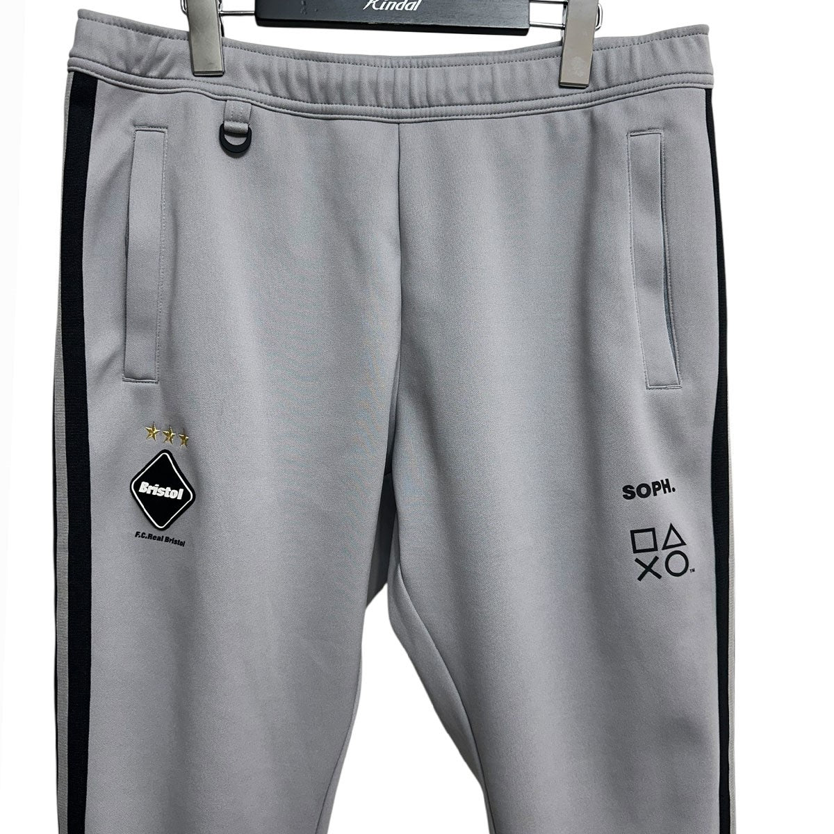F．C．R．B．×PlayStation 24AWPS30 TRAINING TRACK RIBBED PANTS30周年ダブルネームトラックパンツFCRB-242157 古着・中古-3枚目のアイテム画像