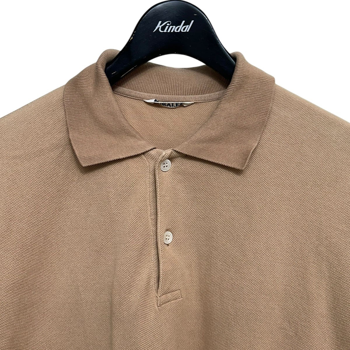 AURALEE(オーラリー) SUPER SOFT PIQUE BIG POLOスーパーソフトピケ