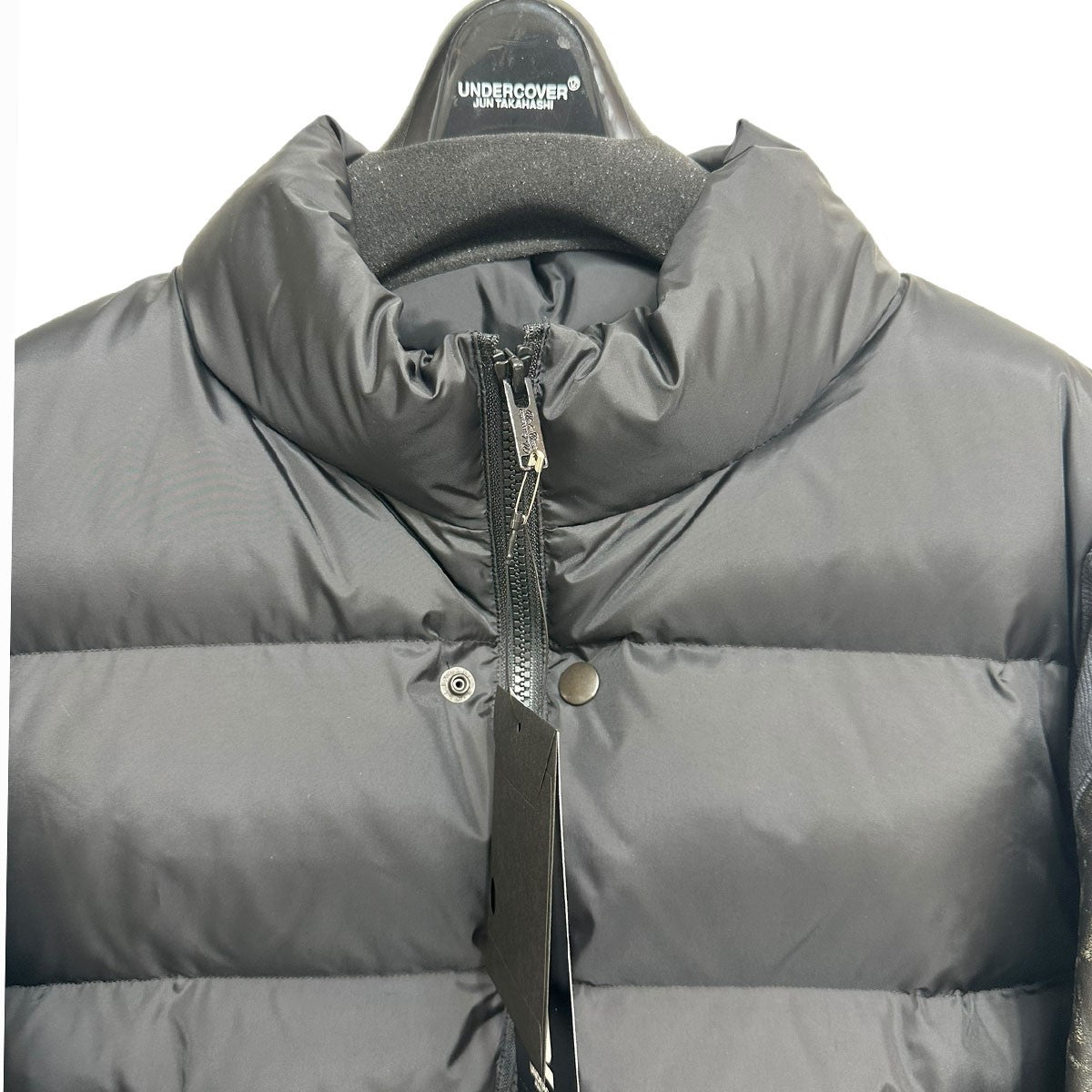 UNDERCOVER(アンダーカバー) 24AWユーズド加工レザースリーブダウン