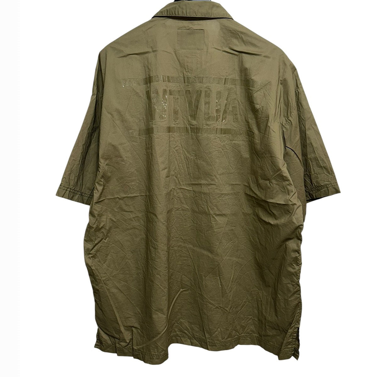 WTAPS シャツ　半袖　XL WTAPS(ダブルタップス) DECK／SSクリアロゴプリント半袖シャツ231BRDT