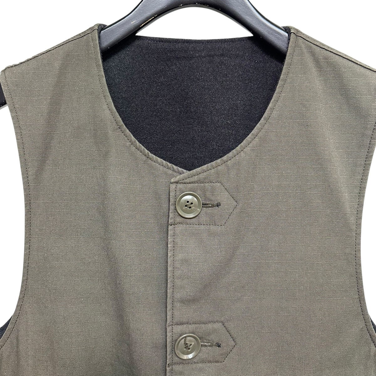 【レア】EngineeredGarments リバーシブルベスト Engineered Garments reversible Best Engineered Garments ベスト