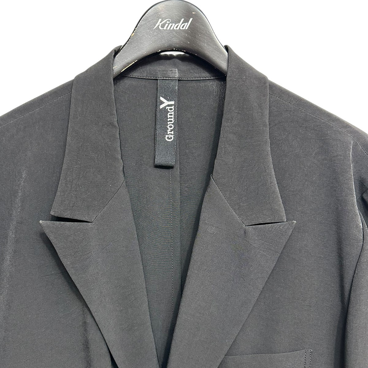 GROUND Y(グラウンドワイ) 25SSFront W Zip Jacketフロント