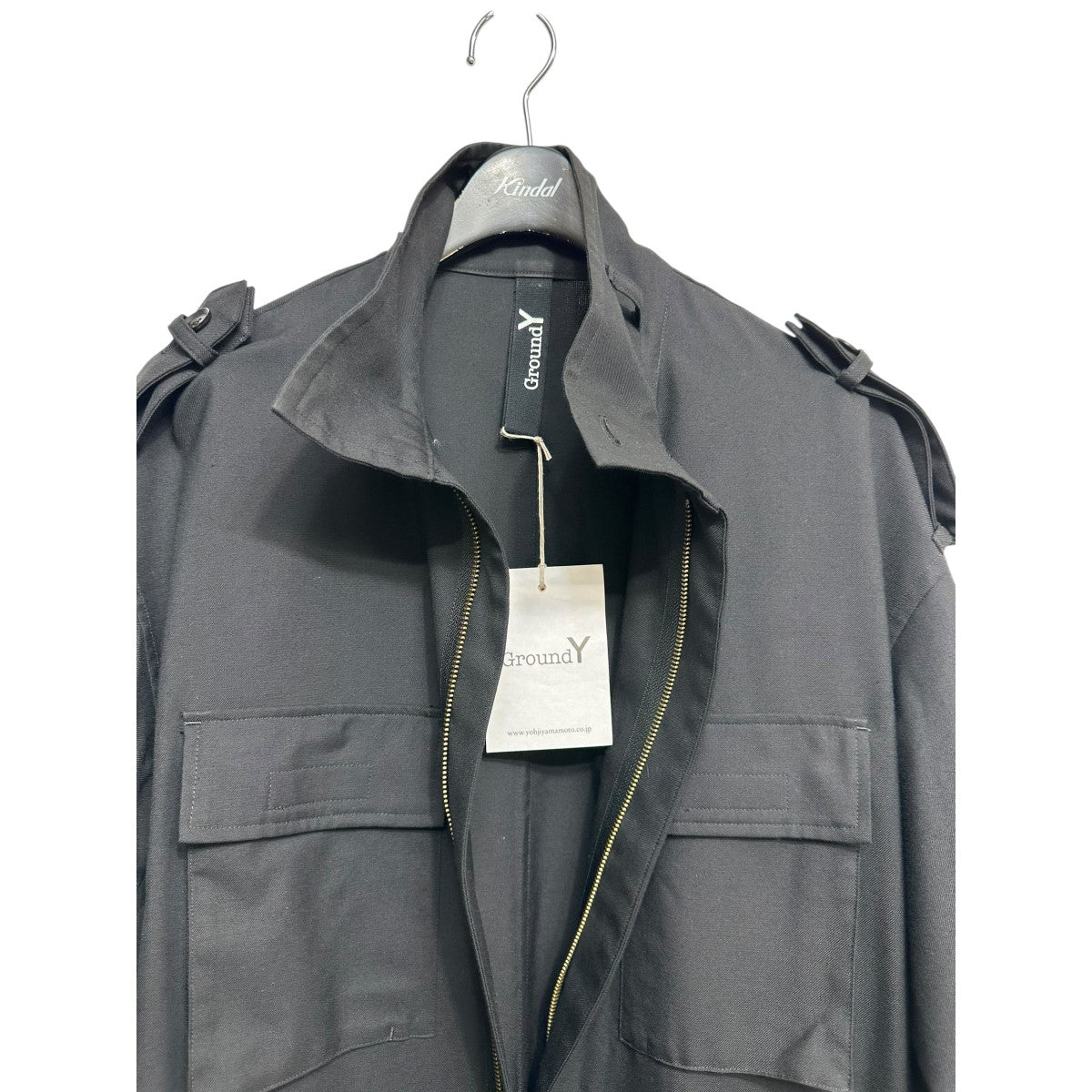 グラウンドワイ　24ss フーデッドコート グラウンドワイ 24ss フーデッドコート Ground Y AW 23-24 | Yohji