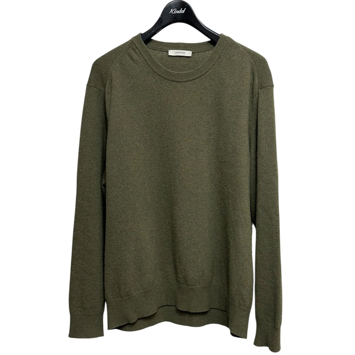 LEMAIRE ルメール　ぺプラムセーター　ニット　リブクルーネックプルオーバー LEMAIRE ぺプラムセーター LEMAIRE ルメール クルーネックニット