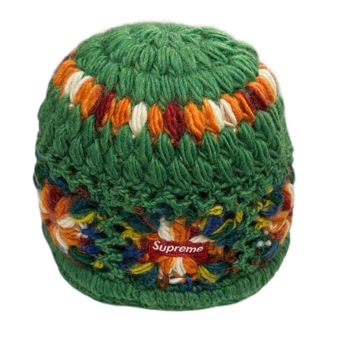 Supreme(シュプリーム) 25SSCrochet Beanieニットキャップ グリーン
