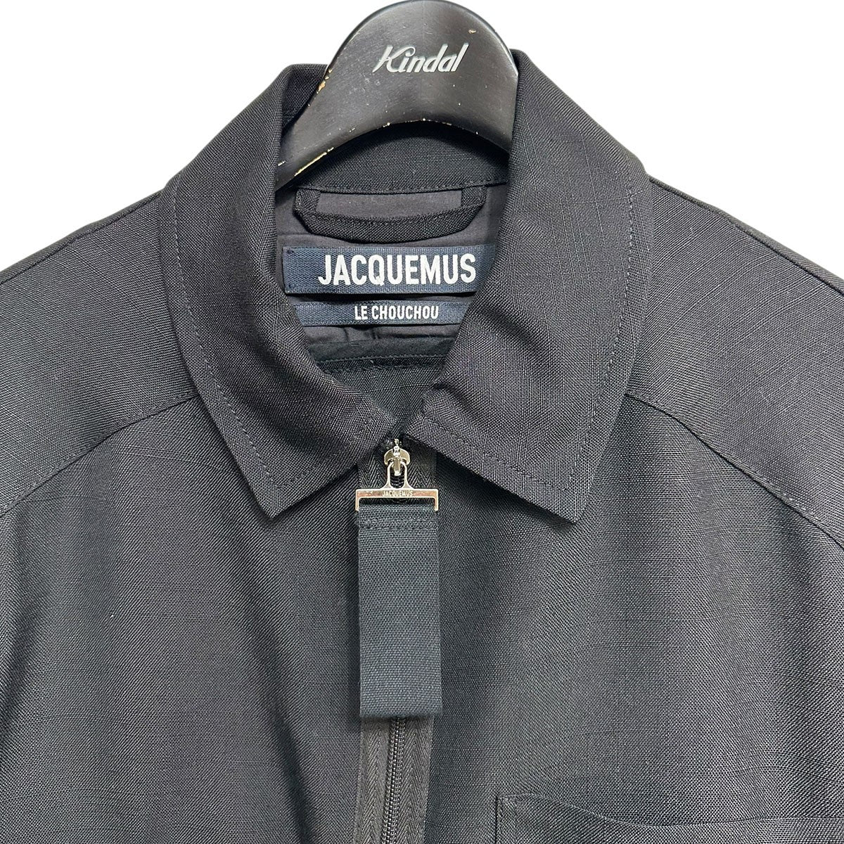JACQUEMUS(ジャックムス) 23AWLE BLOUSON LINUジップアップブルゾン