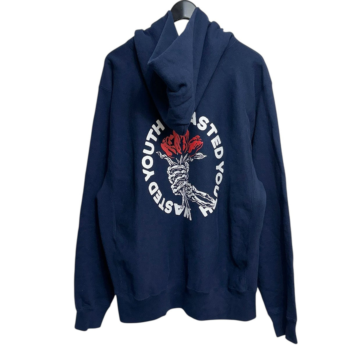 Wasted Youth HEAVY WEIGHT HOODIE#2ロゴプリントプルオーバーフーディー パーカー 古着・中古-2枚目のアイテム画像